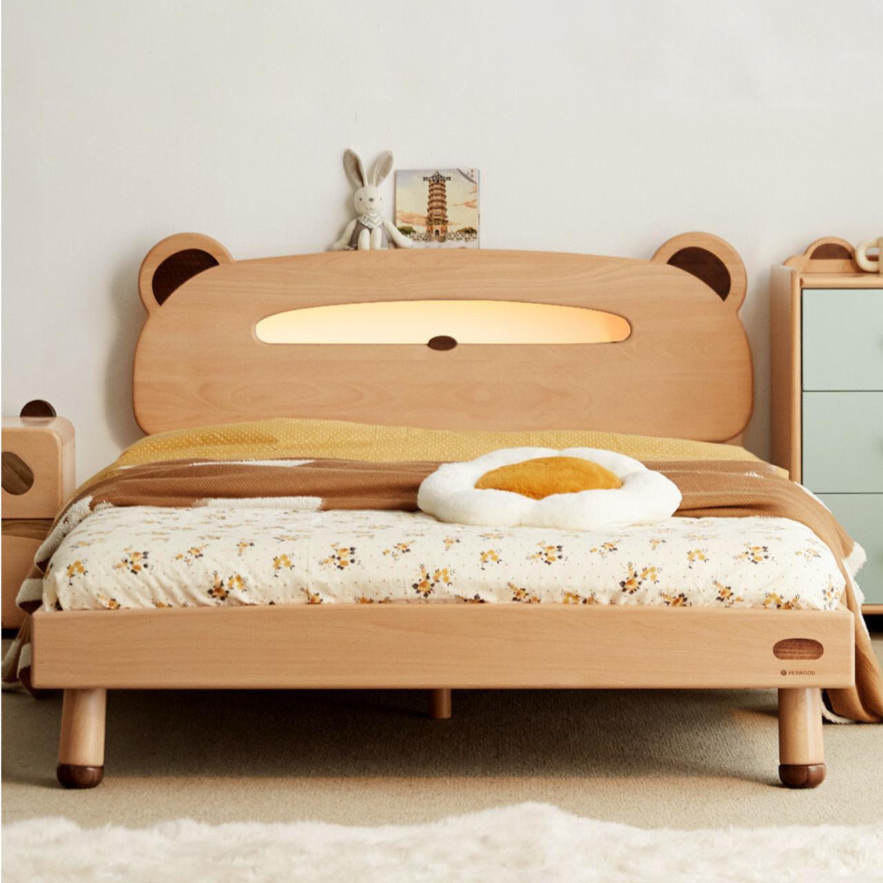 Kids Teddy Single Bed