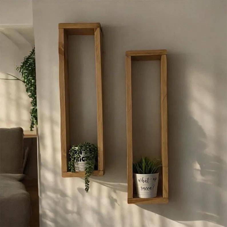 Wooden Hanging for Pots - 2 Pcs