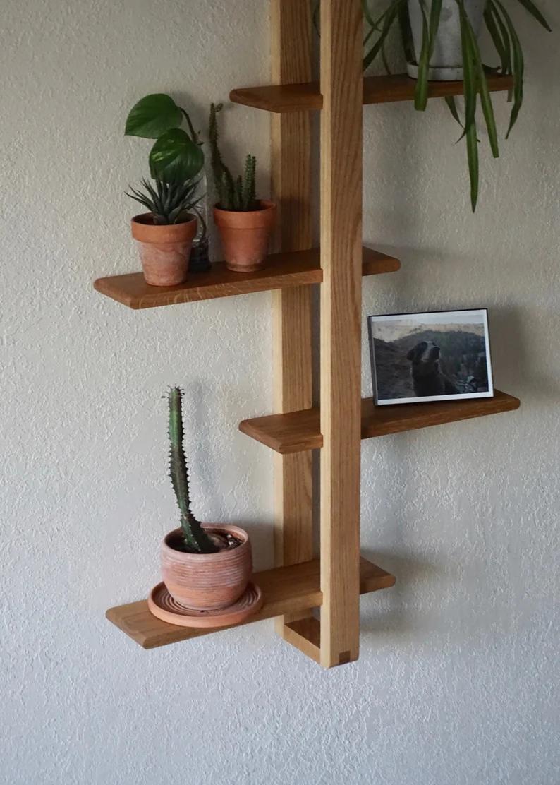 Wooden Long Shelf