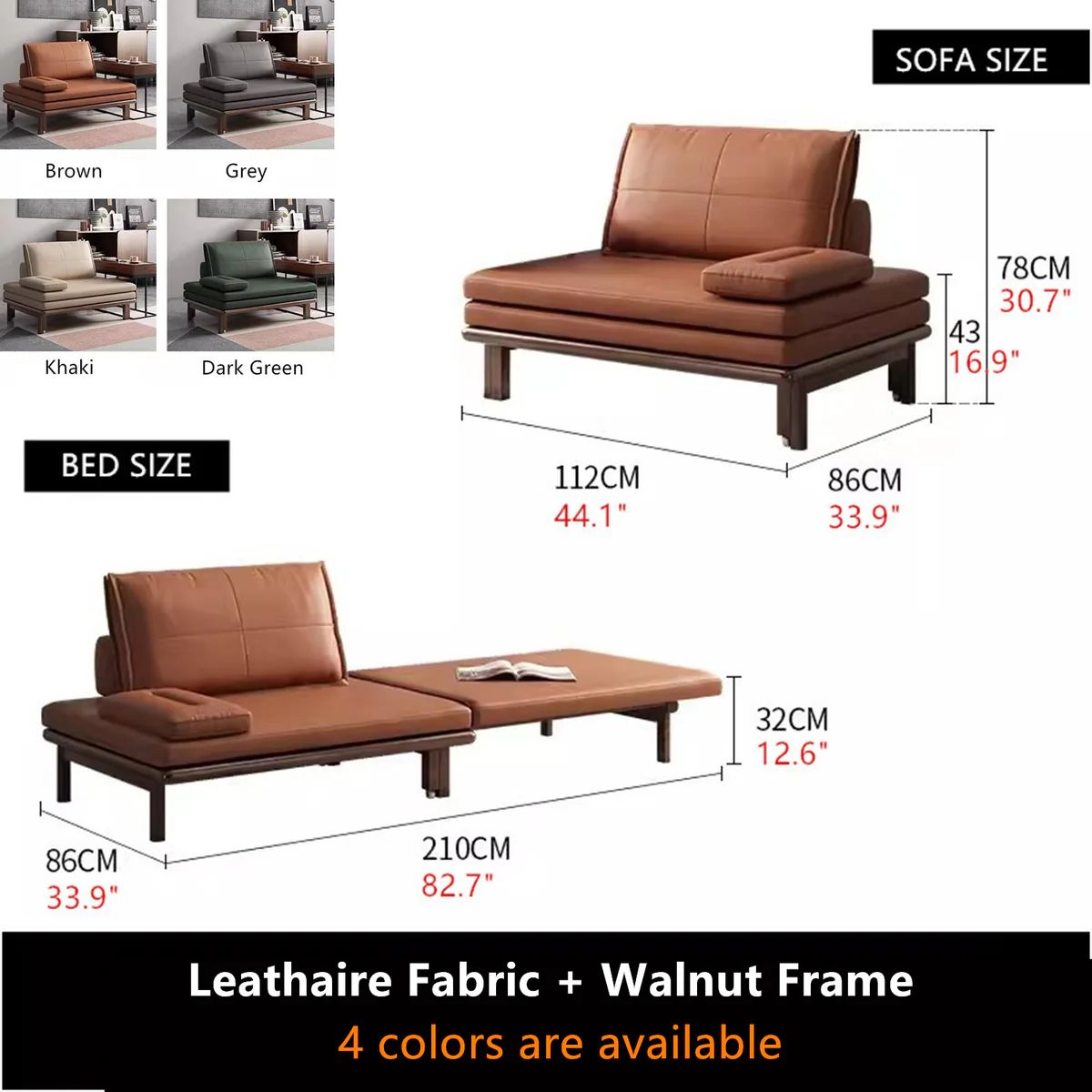 Sofa Bed (Dual Use)